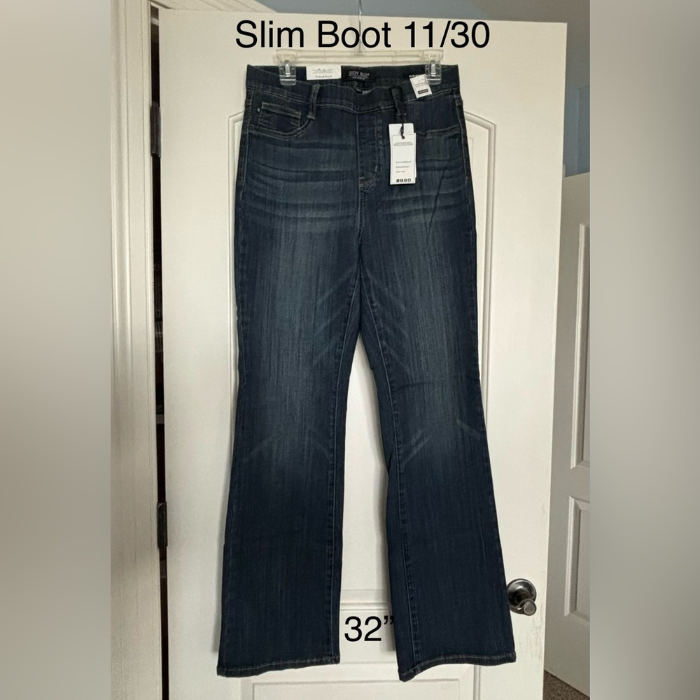 NEW Judy Blue Dark Wash Slim Boot Jeans